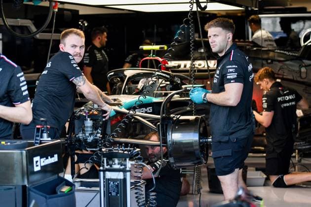 Formel 1 GP Miami USA. 05.05.2024 George Russell 63, Mercedes-AMG Petronas F1 Team; Formel 1 GP Miami USA. 05.05.2024 Copyright: xBEAUTIFULxSPORTS Erlhofx