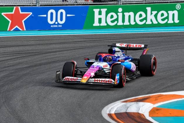 Formel 1 GP Miami USA. 05.05.2024 Daniel Ricciardo, 3, Visa Cash App RB Formula One Team; Formel 1 GP Miami USA. 05.05.2024 Copyright: xBEAUTIFULxSPORTS Erlhofx