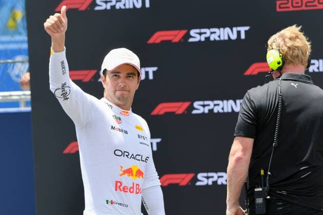 Formel 1 GP Miami USA. 05.05.2024 Sergio Perez 11, Oracle Red Bull Racing; Formel 1 GP Miami USA. 05.05.2024 Copyright: xBEAUTIFULxSPORTS Erlhofx