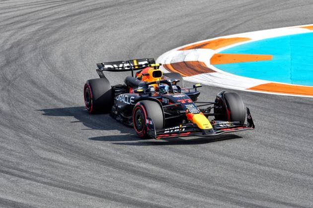 Formel 1 GP Miami USA. 05.05.2024 Sergio Perez 11, Oracle Red Bull Racing; Formel 1 GP Miami USA. 05.05.2024 Copyright: xBEAUTIFULxSPORTS Erlhofx