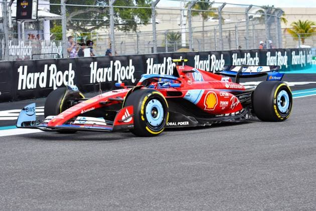 Formel 1 GP Miami USA. 05.05.2024 Carlos Sainz 55, Scuderia Ferrari; Formel 1 GP Miami USA. 05.05.2024 Copyright: xBEAUTIFULxSPORTS Erlhofx