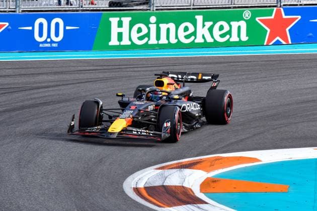 Formel 1 GP Miami USA. 05.05.2024 Max Verstappen 1, Oracle Red Bull Racing; Formel 1 GP Miami USA. 05.05.2024 Copyright: xBEAUTIFULxSPORTS Erlhofx