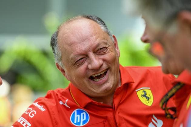 Formel 1 GP Miami USA. 05.05.2024 Frederic Vasseur, Teamchef Scuderia Ferrari; Formel 1 GP Miami USA. 05.05.2024 Copyright: xBEAUTIFULxSPORTS Erlhofx