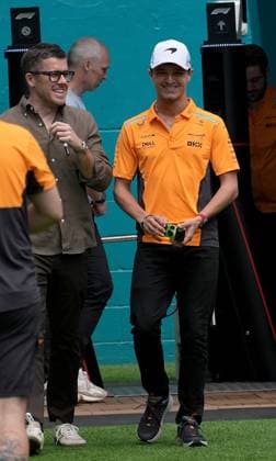 Formula 1 Crypto.com Miami Grand Prix 05.05.2024, Miami International Autodrome, Miami, Formula 1 Crypto.com Miami Grand Prix,im Bild Lando Norris (GBR), McLaren F1 Team
