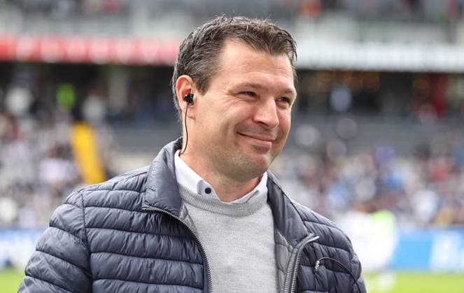 05.05.2024, Fussball, Herren, 2. Bundesliga, Saison 2023 2024, SV 07 Elversberg - Hertha BSC Berlin, Sportdirektor Benjamin Weber (Hertha BSC) Elversberg Ursapharm-Arena an der Kaiserlinde Saarland Deutschland (DE)