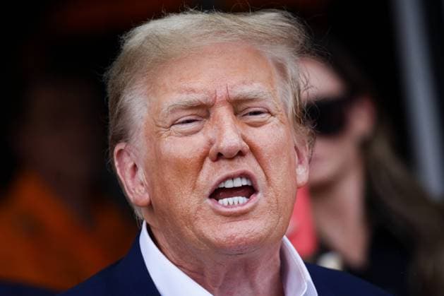 Donald Trump At F1 Miami Grand Prix 2024 Donald Trump, 45th President of the United States, before the Formula 1 Miami Grand Prix at Miami International Autodrome in Miami, United States on May 5, 2024. Miami United States  Copyright: xJakubxPorzyckix originalFilename:porzycki-donaldtr240505_npsUR.jpg