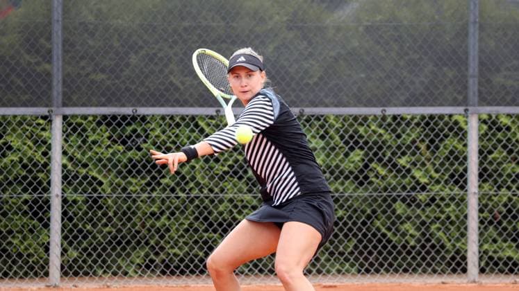 05.05.24 TEC Waldau - TC BW Dresden Blasewitz Deutschland, Stuttgart, 05.05.2024, Tennis, Damen Bundesliga, TEC Waldau - TC BW Dresden Blasewitz: Anna Gabric (TEC Waldau).