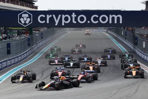 F1 Miami Grand Prix 2024 Start of the Formula 1 Miami Grand Prix at Miami International Autodrome in Miami, United States on May 5, 2024. Miami United States  Copyright: xJakubxPorzyckix originalFilename:porzycki-f1miamig240505_npaix.jpg