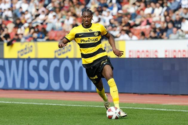 FC Zuerich - Young Boys Joel Monteiro (YB) 05.05.2024 Stadion Letzigrund Zuerich , SCHWEIZ, Saison 2023 2024 Herren Fussball Super League FC Zuerich - BSC Young Boys Bern Joel Monteiro (YB)