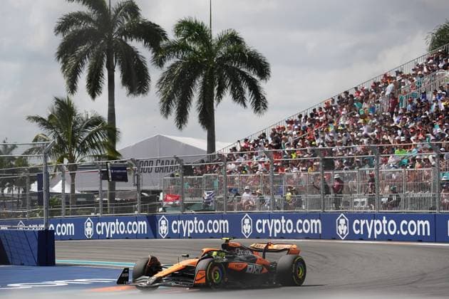 Formula 1 Crypto.com Miami Grand Prix 05.05.2024, Miami International Autodrome, Miami, Formula 1 Crypto.com Miami Grand Prix,im Bild Lando Norris (GBR), McLaren F1 Team