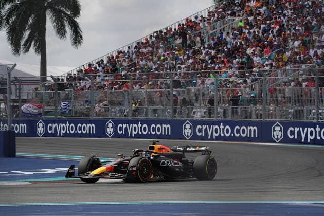 Formula 1 Crypto.com Miami Grand Prix 05.05.2024, Miami International Autodrome, Miami, Formula 1 Crypto.com Miami Grand Prix,im Bild Max Verstappen (NLD), Oracle Red Bull Racing