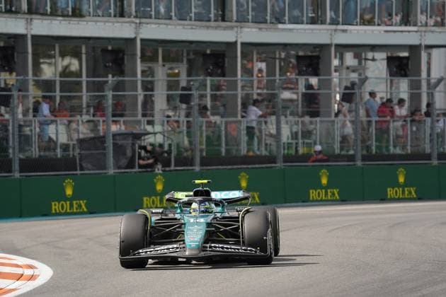 05.05.2024, Miami International Autodrome, Miami, Formula 1 Crypto.com Miami Grand Prix,im Bild Fernando Alonso (ESP), Aston Martin Aramco Cognizant Formula One Team Defodi-506_20240505_hbr_4430