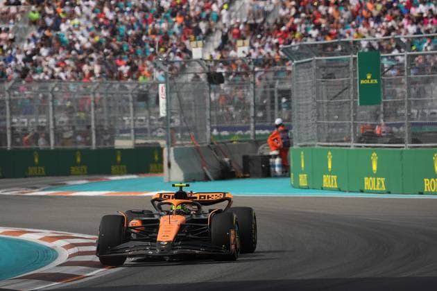 Formula 1 Crypto.com Miami Grand Prix 05.05.2024, Miami International Autodrome, Miami, Formula 1 Crypto.com Miami Grand Prix,im Bild Lando Norris (GBR), McLaren F1 Team