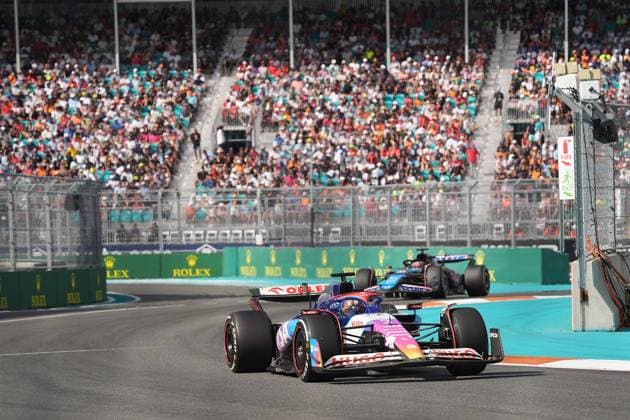 Formula 1 Crypto.com Miami Grand Prix 05.05.2024, Miami International Autodrome, Miami, Formula 1 Crypto.com Miami Grand Prix,im Bild Daniel Ricciardo (AUS), Visa Cash App RB Formula One Team