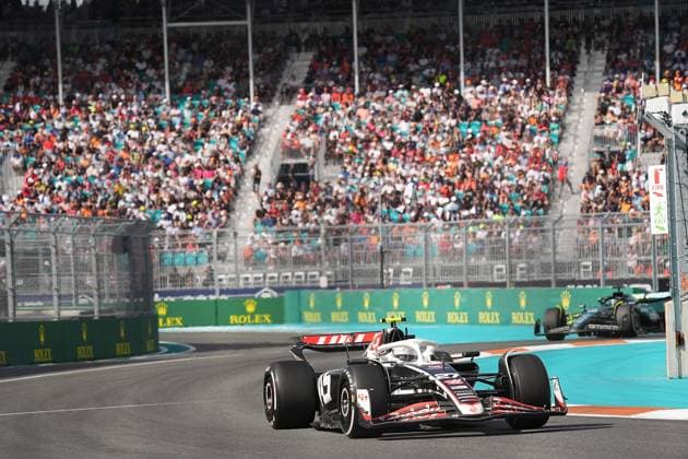 Formula 1 Crypto.com Miami Grand Prix 05.05.2024, Miami International Autodrome, Miami, Formula 1 Crypto.com Miami Grand Prix,im Bild Nico Hülkenberg (DEU), Haas F1 Team