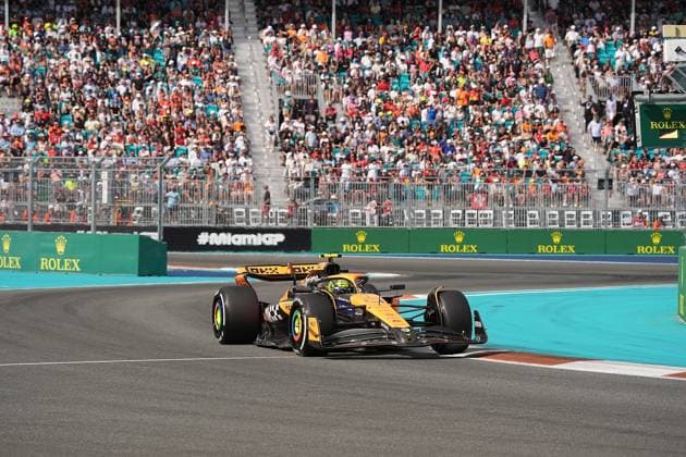 Formula 1 Crypto.com Miami Grand Prix 05.05.2024, Miami International Autodrome, Miami, Formula 1 Crypto.com Miami Grand Prix,im Bild Lando Norris (GBR), McLaren F1 Team