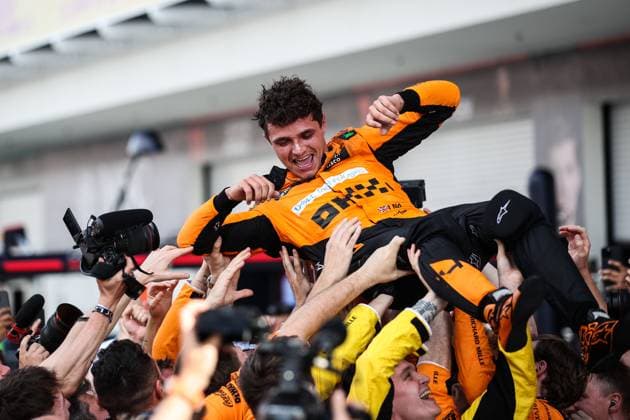 NORRIS Lando (gbr), McLaren F1 Team MCL38, portrait during the Formula 1 Crypto.com Miami Grand Prix 2024, 6th round of the 2024 Formula One World Championship, WM, Weltmeisterschaft from May 3 to 5, 2024 on the Miami International Autodrome, in Miami, United States of America - F1 - MIAMI GRAND PRIX 2024 DPPI Panoramic  240505_R06_MIAMI_DP_XB3_9999