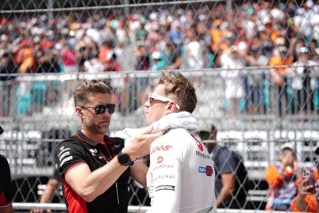 Formula 1 Crypto.com Miami Grand Prix 05.05.2024, Miami International Autodrome, Miami, Formula 1 Crypto.com Miami Grand Prix,im Bild Nico Hülkenberg (DEU), Haas F1 Team