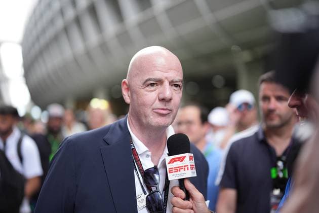 Formula 1 Crypto.com Miami Grand Prix 05.05.2024, Miami International Autodrome, Miami, Formula 1 Crypto.com Miami Grand Prix,im Bild FIFA Präsident Giovanni Infantino.