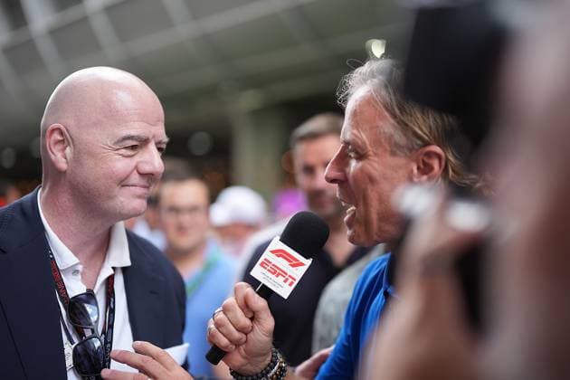 Formula 1 Crypto.com Miami Grand Prix 05.05.2024, Miami International Autodrome, Miami, Formula 1 Crypto.com Miami Grand Prix,im Bild FIFA Präsident Giovanni Infantino.