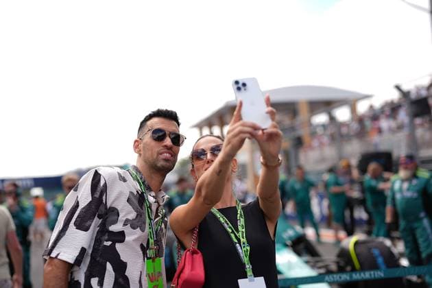 05.05.2024, Miami International Autodrome, Miami, Formula 1 Crypto.com Miami Grand Prix,im Bild Der spanische Fussballer Sergio Busquets Burgos (Inter Miami) Defodi-506_20240505_hbr_2752