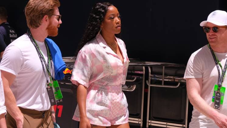 May 5, 2024, Miami, Fl, USA: MAY 05, 2024: Keke Palmer during the Formula 1 Crypto.com Miami Grand Prix race week in Miami, FL. Jason Pohuski BMR Miami USA - ZUMAb241 20240505_zsa_b241_021 Copyright: xJasonxPohuskix xBmrx