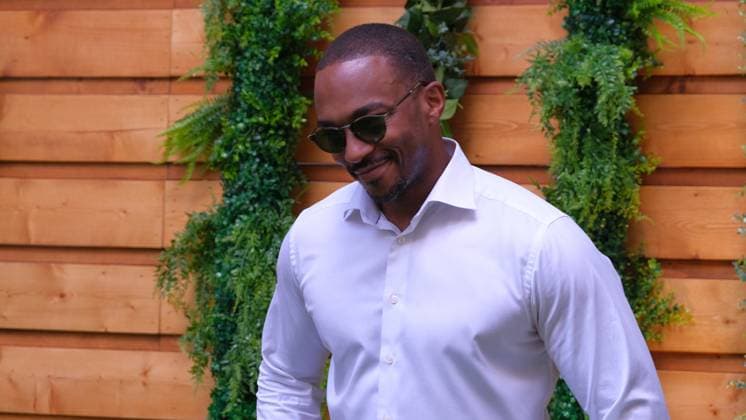 May 5, 2024, Miami, Fl, USA: MAY 05, 2024: Anthony Mackie during the Formula 1 Crypto.com Miami Grand Prix race week in Miami, FL. Jason Pohuski BMR Miami USA - ZUMAb241 20240505_zsa_b241_209 Copyright: xJasonxPohuskix xBmrx