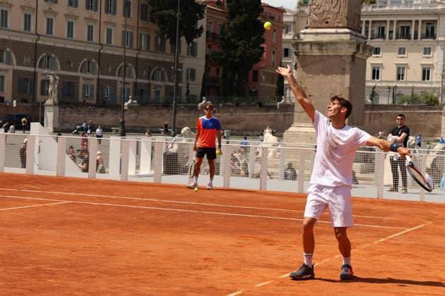 Rome - Tennis, Rome, Internazionali d Italia BNL, Matteo Gigante, 6 May 2024. Photo Felice Calabro Editorial Usage Only  Copyright: xFelicexCalabrÃ²x xIPAx 0472474700st