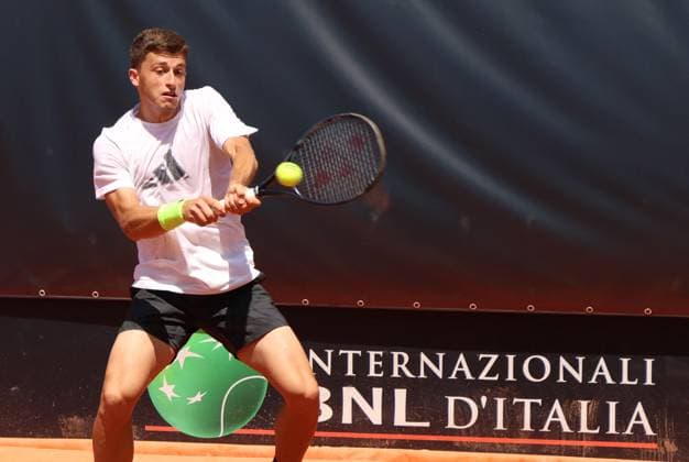 INTERNATIONAL TENNIS OF ITALY BNL 2024 Rome - Tennis, Rome, Internazionali d Italia BNL, Luca Nardi, 6 May 2024. Photo Felice Calabro Editorial Usage Only Rome Italy  Copyright: xIPA ABACAx