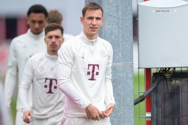 Fußball, Championsleague, 20240507, Abschlusstraining, Real Madrid - FC Bayern München. Im Bild Lovro ZVONAREK (FC Bayern München, 41). München Trainingsgelände Säbener Str. 51 Bayern Deutschland Copyright: Passion2Press MarkusxFischerx