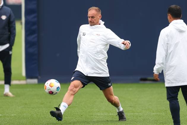 RB Leipzig Training 1. Bundesliga Leipzig, 07.05.2024, Trainingszentrum am Cottaweg, Saison 2023 2024, Fußball, Männer, 1. Bundesliga , RB Leipzig Training , Im Bild: Co-Trainer Alexander Zickler ,