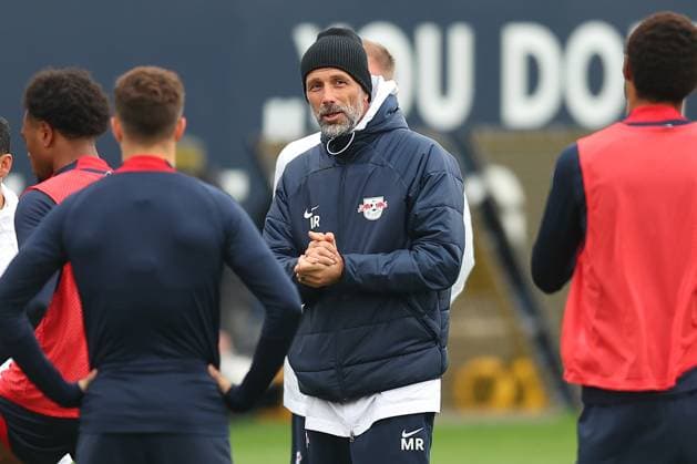 RB Leipzig Training 1. Bundesliga Leipzig, 07.05.2024, Trainingszentrum am Cottaweg, Saison 2023 2024, Fußball, Männer, 1. Bundesliga , RB Leipzig Training , Im Bild: Trainer Marco Rose ,