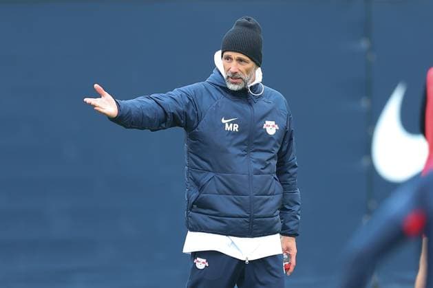 RB Leipzig Training 1. Bundesliga Leipzig, 07.05.2024, Trainingszentrum am Cottaweg, Saison 2023 2024, Fußball, Männer, 1. Bundesliga , RB Leipzig Training , Im Bild: Trainer Marco Rose ,