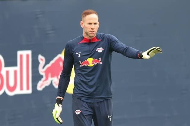 RB Leipzig Training 1. Bundesliga Leipzig, 07.05.2024, Trainingszentrum am Cottaweg, Saison 2023 2024, Fußball, Männer, 1. Bundesliga , RB Leipzig Training , Im Bild: Torwart Peter Gulacsi ,