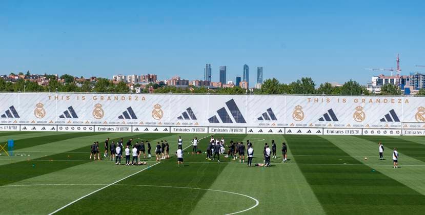 07.05.2024, Fussball UEFA Championsleague 2023 2024: 1 Tag vor dem Halbfinale, Real Madrid - FC Bayern München, Training Session Real Madrid am Trainingsgelände von Real.