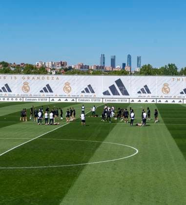 07.05.2024, Fussball UEFA Championsleague 2023 2024: 1 Tag vor dem Halbfinale, Real Madrid - FC Bayern München, Training Session Real Madrid am Trainingsgelände von Real.
