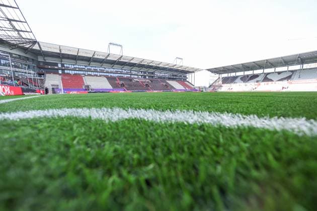 07.05.2024, Fussball, Saison 2023 2024, 2. Bundesliga, 32. Spieltag, VfL Osnabrück - FC Schalke 04, Leeres Stadion am Millerntor in Hamburg Hamburg Stadion am Millerntor Hamburg Deutschland xRHR-FOTO TRx