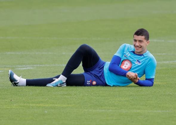 Deutschland, Berlin, Sportpark, GER, 2.FBL, Hertha BSC, Saison 2023 24, Training, Foto: Ibrahim Maza