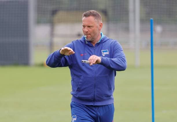 Deutschland, Berlin, Sportpark, GER, 2.FBL, Hertha BSC, Saison 2023 24, Training, Foto:Pal Dardai, Trainer