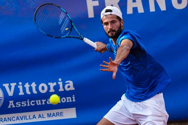 ATP, Tennis Herren Challenger Tour Francavilla Al Mare 2024 Titouan Droguet of France is playing in the Round of 32 of the ATP Challenger Tour in Francavilla al Mare, Italy, on May 7, 2024. He has won the match against Jules Marie of France with a result of 2-0 (6-1, 6-0). Francavilla al Mare Abruzzo Italy  Copyright: xMarcoxZacx originalFilename:zac-atpchall240507_npb5N.jpg