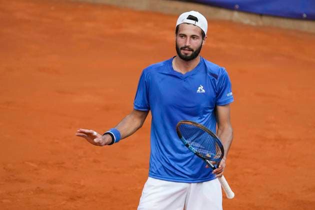 ATP, Tennis Herren Challenger Tour Francavilla Al Mare 2024 Titouan Droguet of France is playing in the Round of 32 of the ATP Challenger Tour in Francavilla al Mare, Italy, on May 7, 2024. He has won the match against Jules Marie of France with a result of 2-0 (6-1, 6-0). Francavilla al Mare Abruzzo Italy  Copyright: xMarcoxZacx originalFilename:zac-atpchall240507_npF7T.jpg