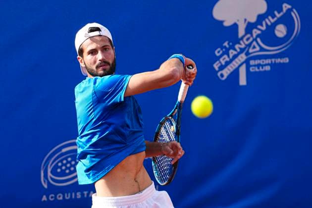 ATP, Tennis Herren Challenger Tour Francavilla Al Mare 2024 Titouan Droguet of France is playing in the Round of 32 of the ATP Challenger Tour in Francavilla al Mare, Italy, on May 7, 2024. He has won the match against Jules Marie of France with a result of 2-0 (6-1, 6-0). Francavilla al Mare Abruzzo Italy  Copyright: xMarcoxZacx originalFilename:zac-atpchall240507_npoBF.jpg