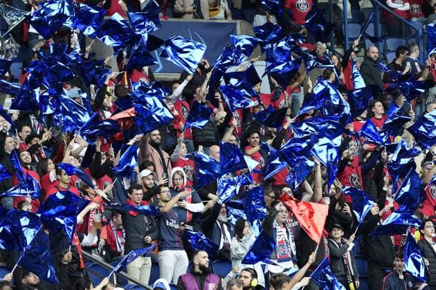 Tribune Boulogne FOOTBALL : Paris Saint Germain Vs Borussia Dortmund - Ligue des Champions - 07 05 2024 MichaelBaucher Panoramic 
