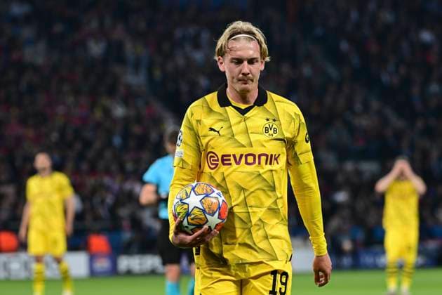 Julian Brandt 19 (Borussia Dortmund), Paris Saint-Germain vs. Borussia Dortmund, Fussball, Champions League, Halbfinale, 07.05.2024 Paris Nordrhein-Westfalen Frankreich