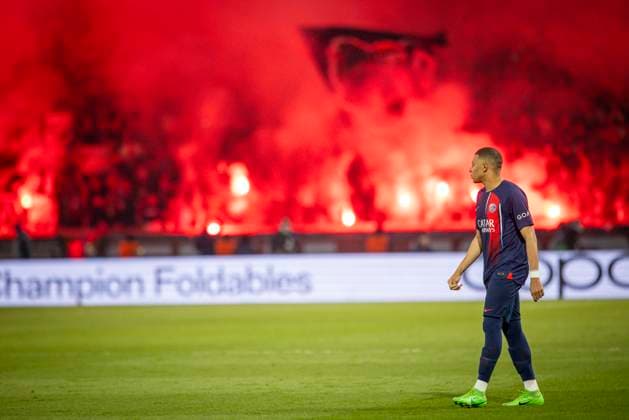 Paris, France. 7th Mai 2024. Kylian Mbappe (Paris) Paris Saint-Germain - Borussia Dortmund 07.05.2024