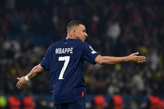 Kylian Mbappe 7 (Paris Saint-Germain), Paris Saint-Germain vs. Borussia Dortmund, Fussball, Champions League, Halbfinale, 07.05.2024 Paris Nordrhein-Westfalen Frankreich