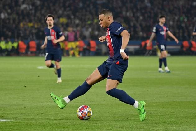 07.05.2024, xjrdrx, Fussball UEFA Champions League, Paris St.Germain - Borussia Dortmund emspor, v.l. Kylian Mbappe (PSG Paris St.Germain) (DFL DFB REGULATIONS PROHIBIT ANY USE OF PHOTOGRAPHS as IMAGE SEQUENCES and or QUASI-VIDEO) Paris