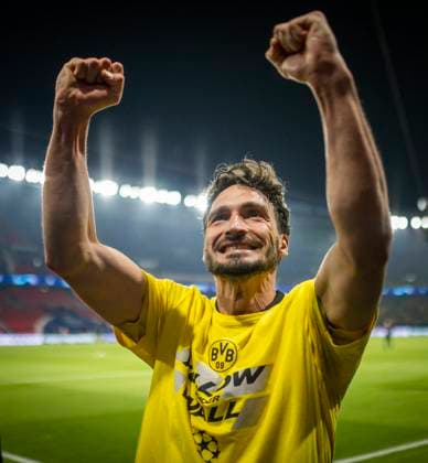 Paris, France. 7th Mai 2024. Mats Hummels (BVB) Paris Saint-Germain - Borussia Dortmund 07.05.2024 *** Paris, France 7th May 2024 Mats Hummels BVB Paris Saint Germain Borussia Dortmund 07 05 2024