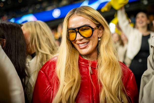 Paris, France. 7th Mai 2024. Rapperin Loredana - Freundin von Karim Adeyemi (BVB) Paris Saint-Germain - Borussia Dortmund 07.05.2024