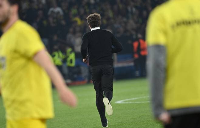 07.05.2024, xjrdrx, Fussball UEFA Champions League, Paris St.Germain - Borussia Dortmund emspor, v.l. Trainer Edin Terzic (Borussia Dortmund) (DFL DFB REGULATIONS PROHIBIT ANY USE OF PHOTOGRAPHS as IMAGE SEQUENCES and or QUASI-VIDEO) Paris